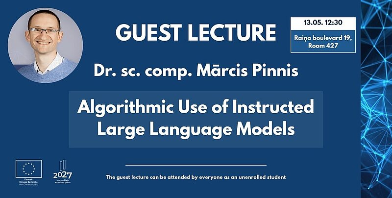 Guest lecture "Algorithmic use of instructed large language models”