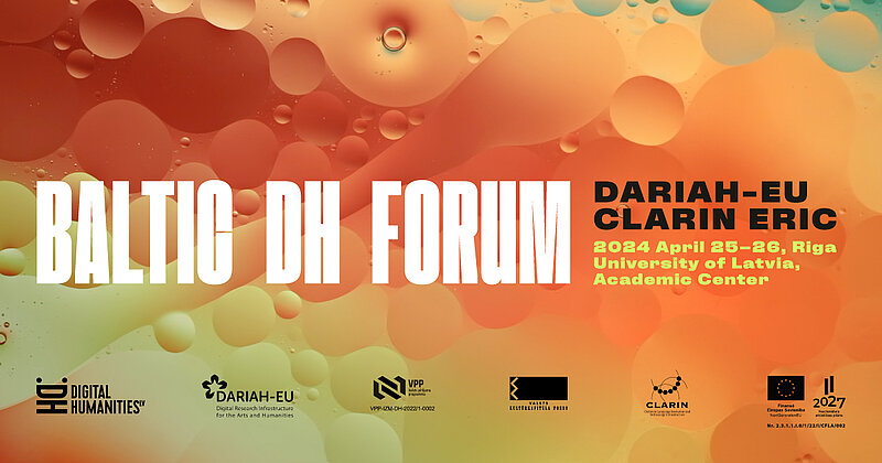 The Baltic Digital Humanities Forum is nearing