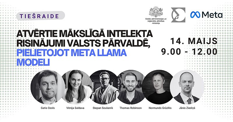 Normunds Grūzītis seminārā par atvērto mākslīgā intelekta izmantošanu valsts pārvaldē